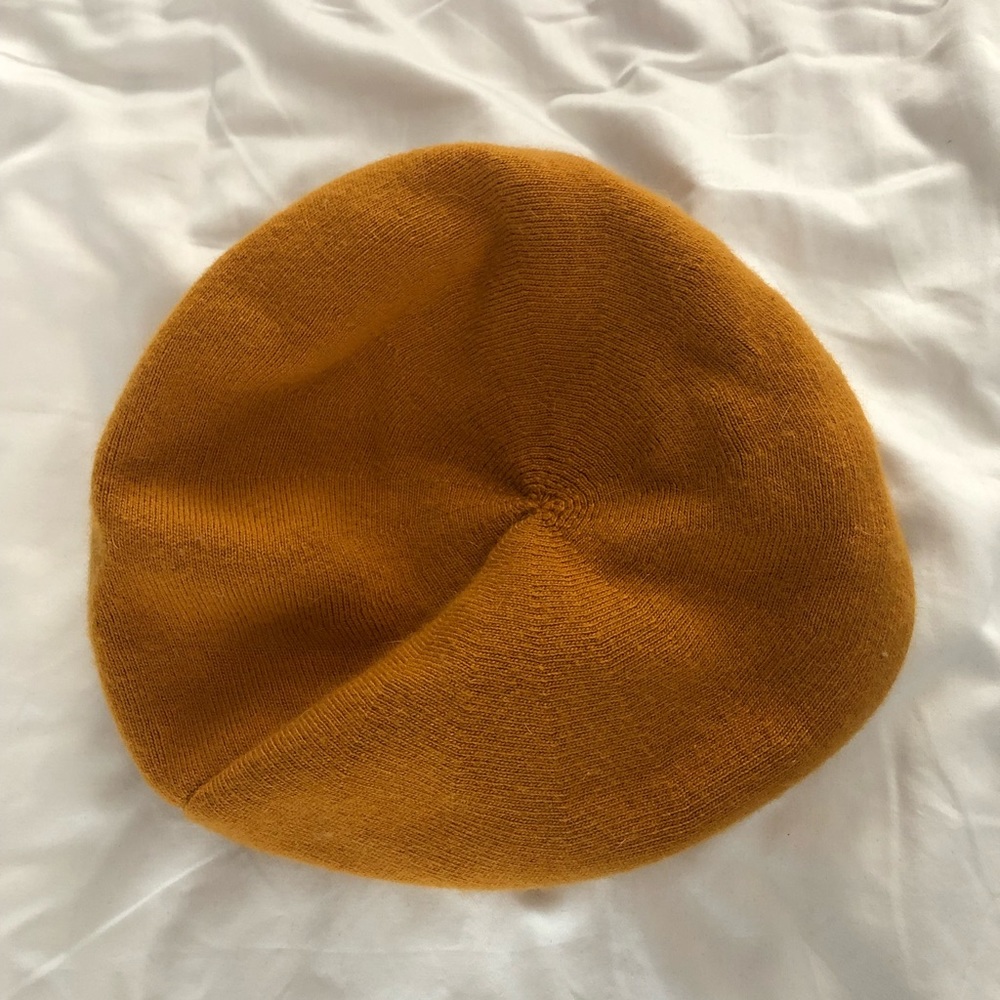 Urban Outfitters Mustard Beret